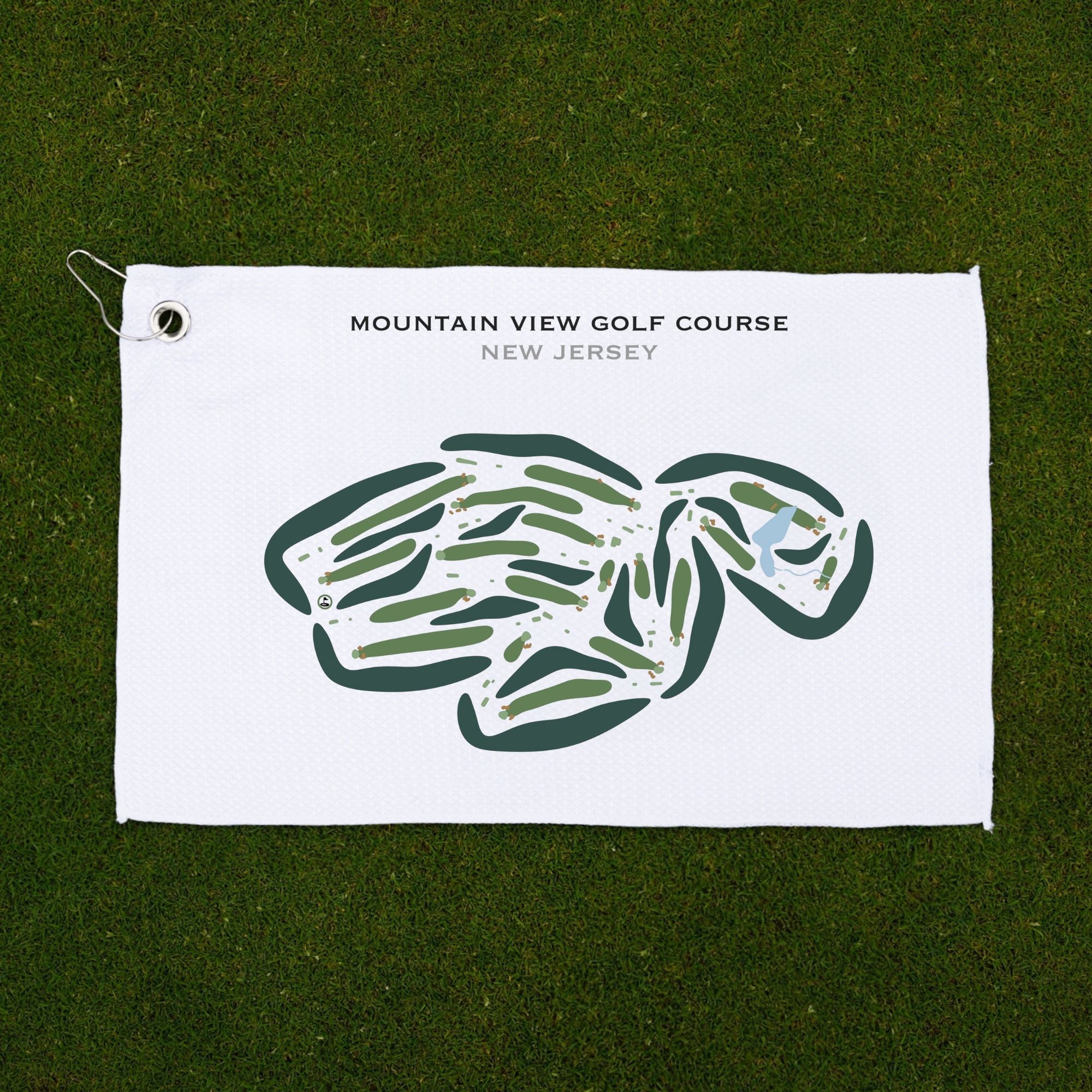 Mountain View Golf Course, New Jersey - Printed Golf Courses