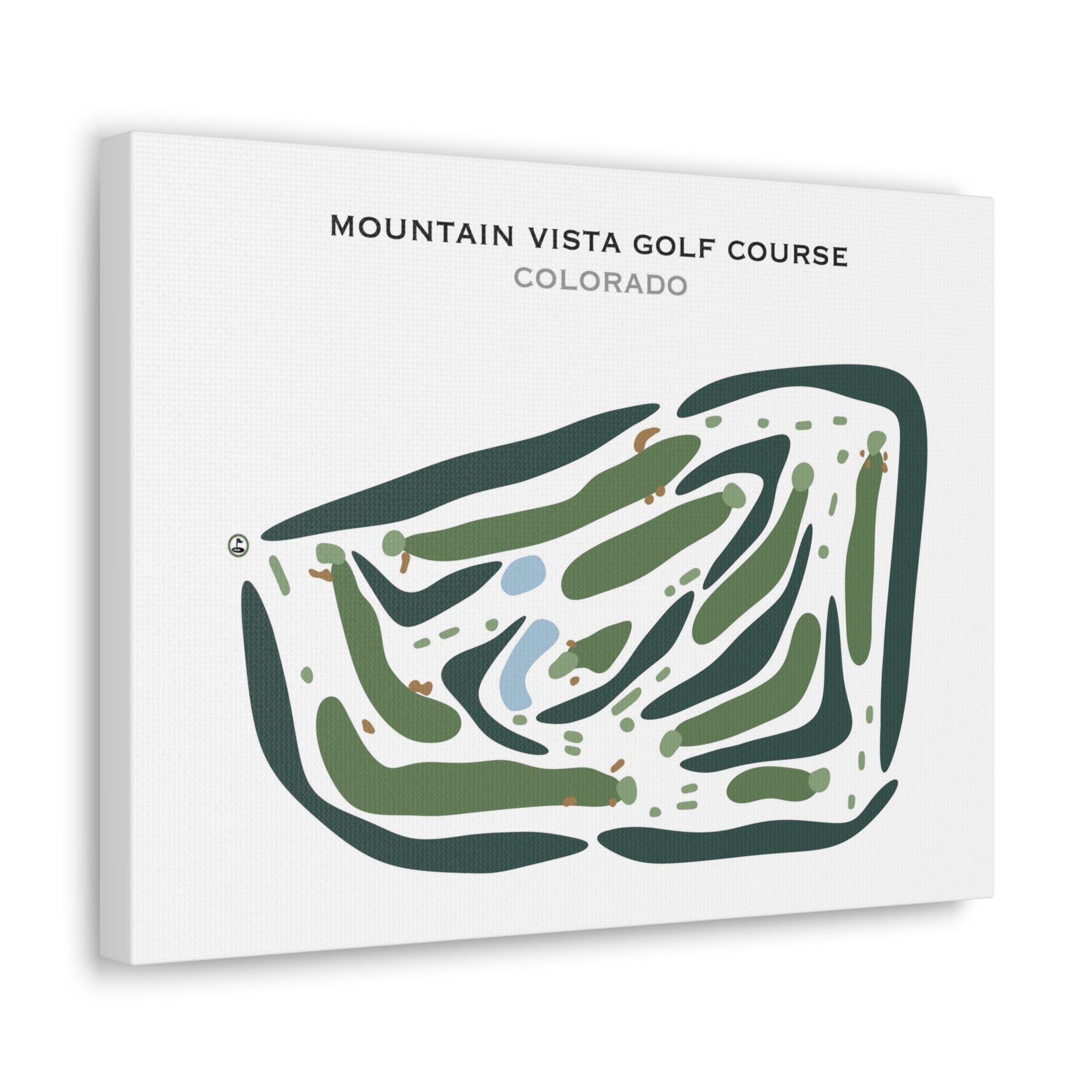 Mountain Vista Golf Course, Colorado - Printed Golf Courses