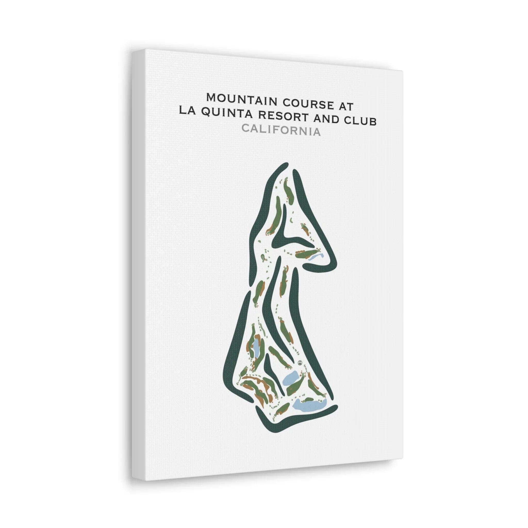 Mountain Course at La Quinta Resort and Club, California - Printed Golf Courses