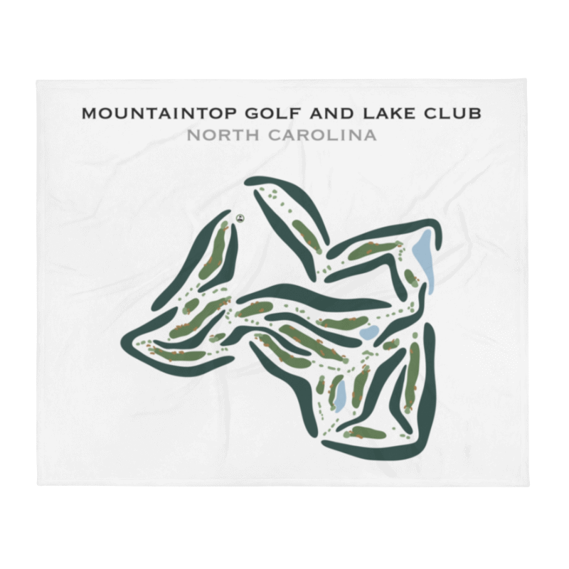 Mountaintop Golf & Lake Club, North Carolina - Printed Golf Courses