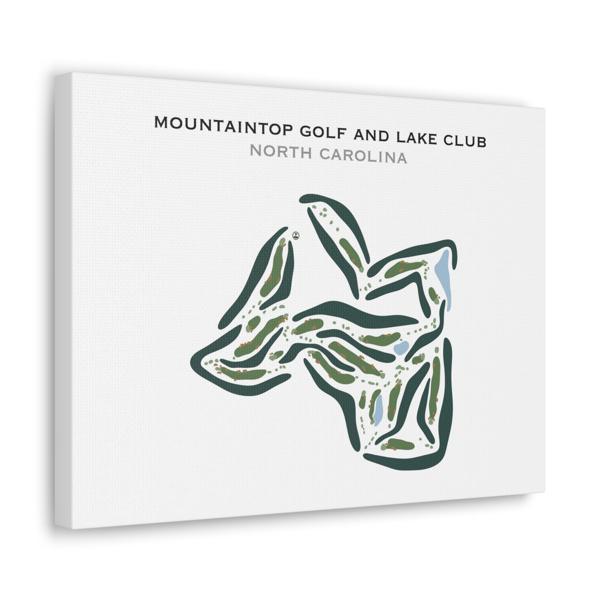 Mountaintop Golf & Lake Club, North Carolina - Printed Golf Courses