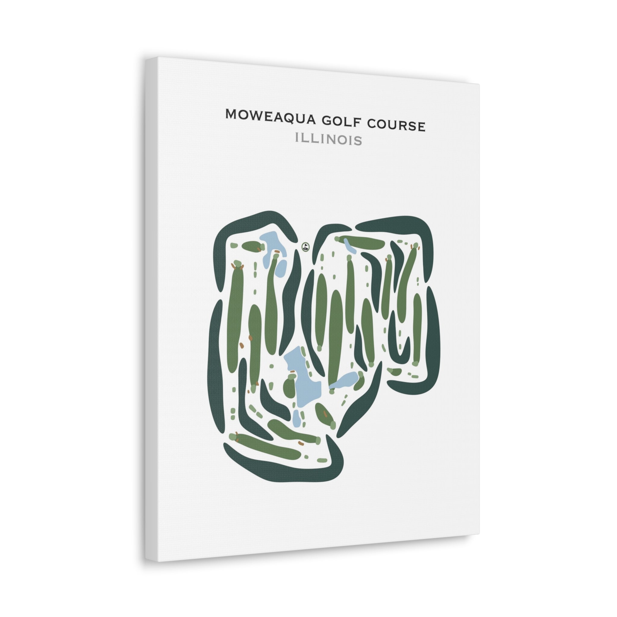 Moweaqua Golf Course, Illinois - Printed Golf Courses