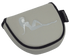 Mudflap Girl Embroidered Mallet Putter Cover by ReadyGOLF (Grey)