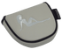 Mudflap Girl Embroidered Mallet Putter Cover by ReadyGOLF (Grey)