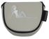 Mudflap Girl Embroidered Mallet Putter Cover by ReadyGOLF (Grey)