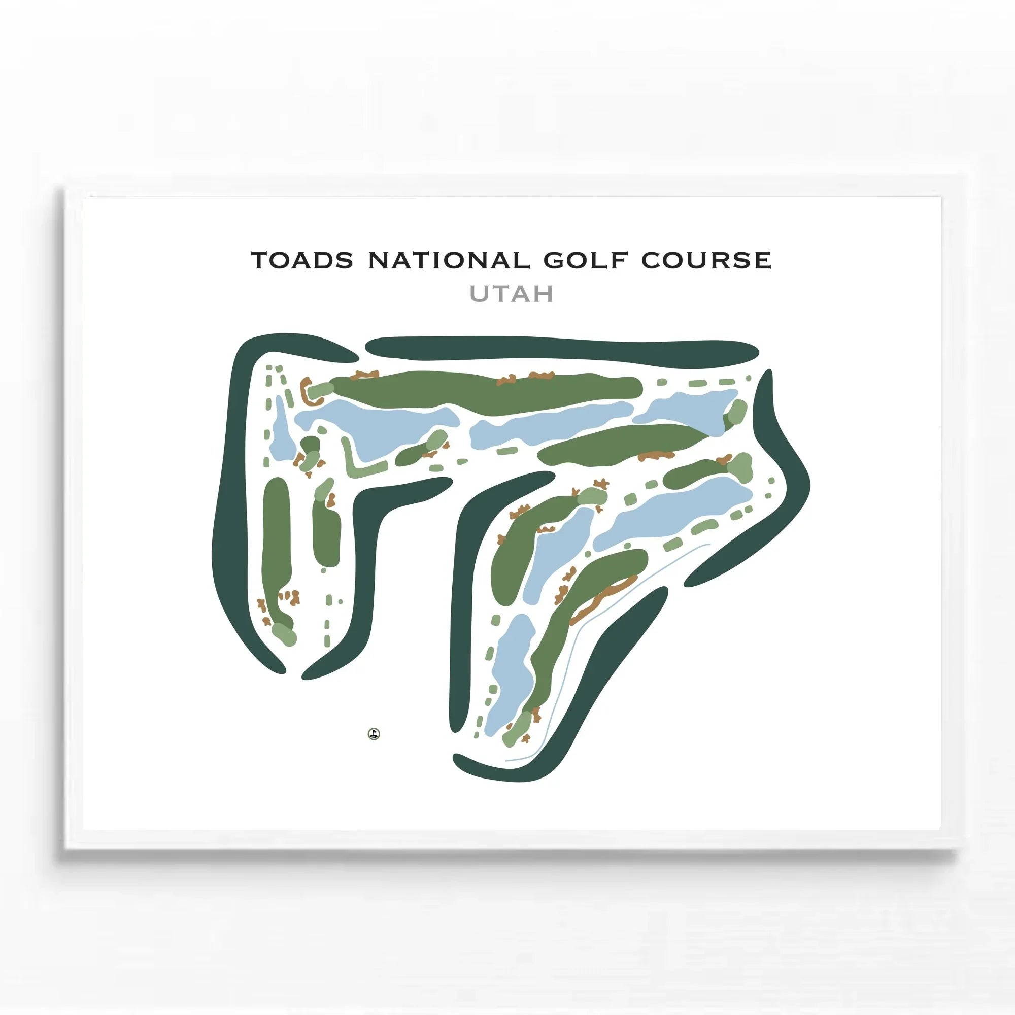 Mulligans Creekside, Toad's National Golf Course, Utah - Printed Golf Course