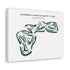 Muskego Lakes Country Club, Wisconsin - Printed Golf Course