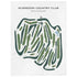 Muskegon Country Club, Michigan - Printed Golf Courses