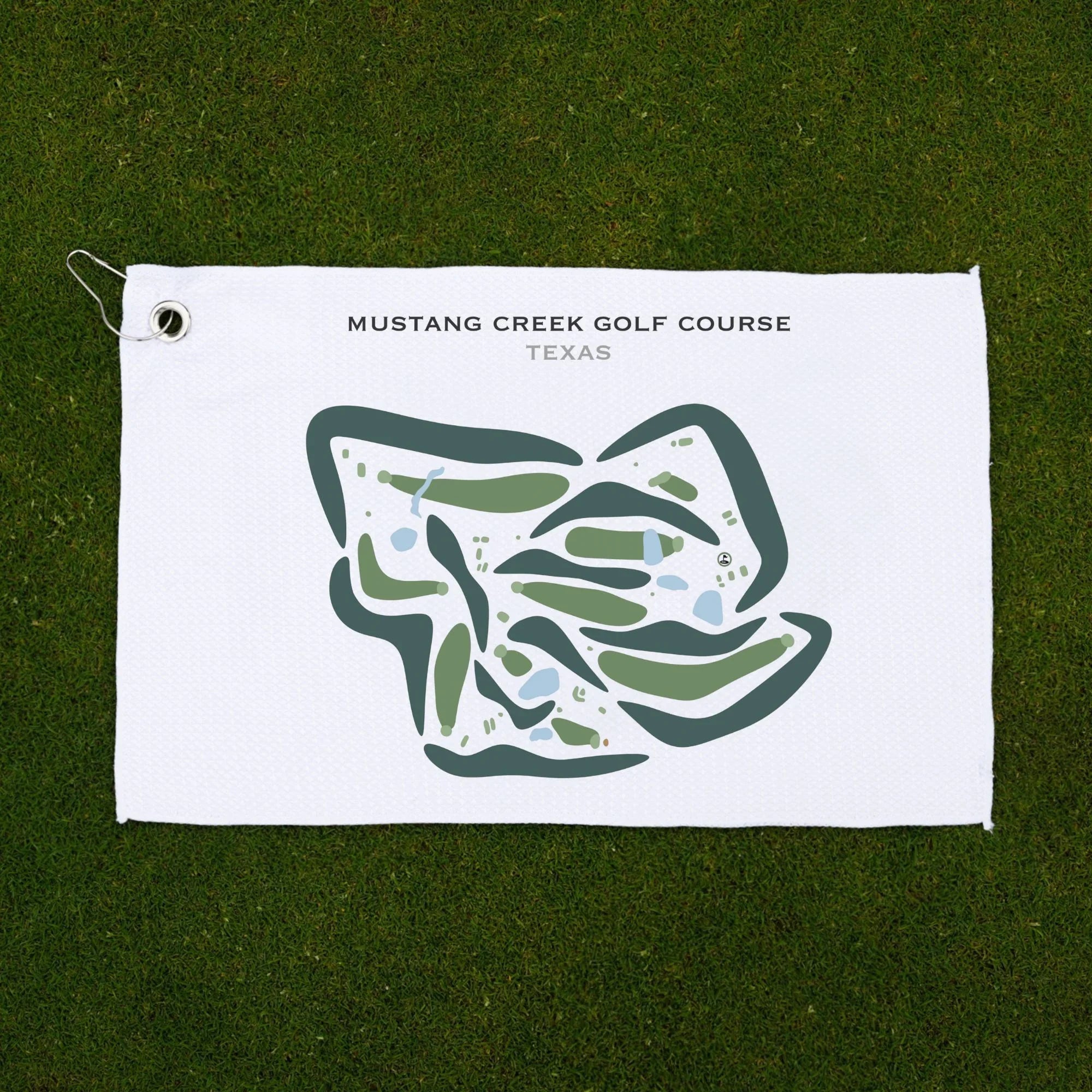 Mustang Creek Golf Course, Texas - Printed Golf Courses