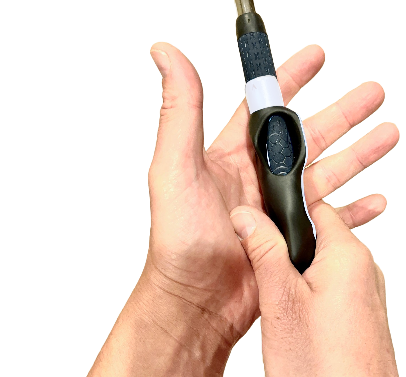 Left Handed Golf Grip Trainer - Golf Swing Aid Club Attachment to Correct Hand Placement