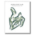 Myopia Hunt Club, Massachusetts - Printed Golf Course