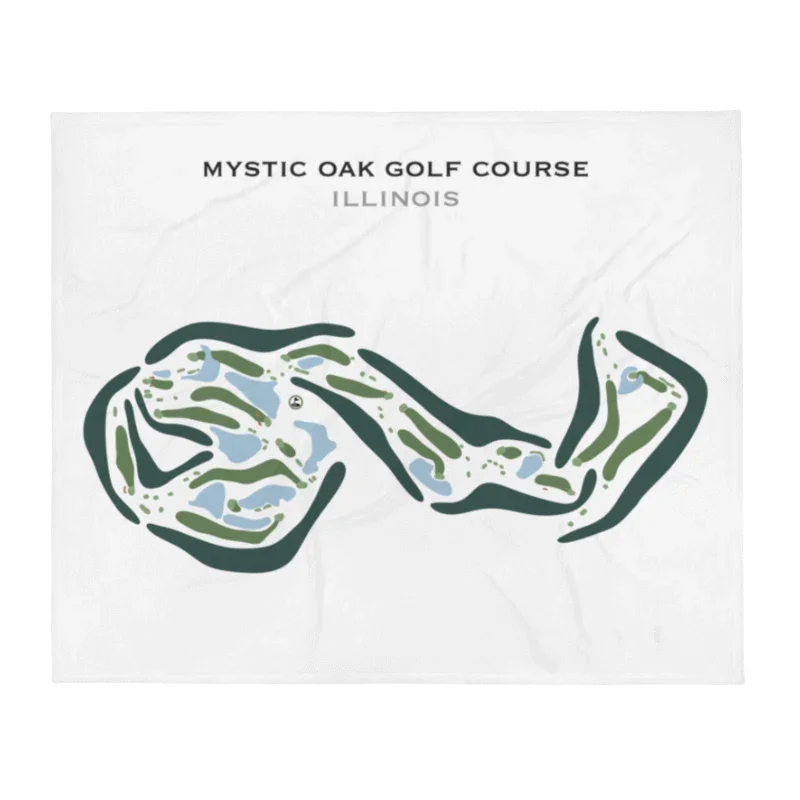 Mystic Oak Golf Course, Illinois - Printed Golf Courses