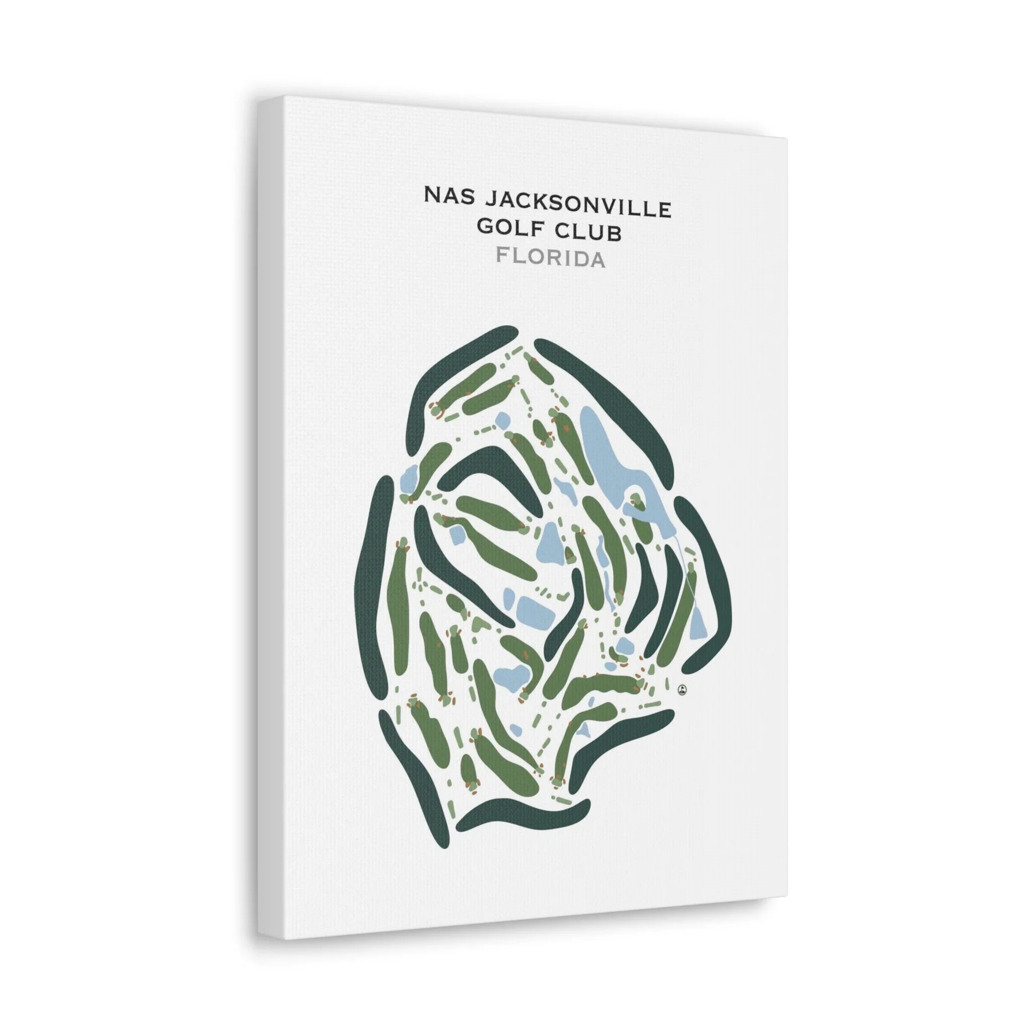 NAS Jacksonville Golf Club, Florida - Printed Golf Courses
