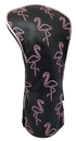 Neon Flamingo Embroidered Headcover by ReadyGOLF - Driver