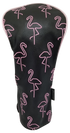 Neon Flamingo Embroidered Headcover by ReadyGOLF - Driver