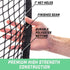GoSports Sports Netting - 10 ft, 15ft, 20ft - Hitting Net for Golf, Baseball, Hockey, Soccer, LAX and More