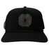 Night Stalker Golf Hat | Snapback Cap | Built-in Magnetic Ball Marker Holder + Marker Included | Adjustable | Animal Eyes Black