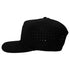 Night Stalker Golf Hat | Snapback Cap | Built-in Magnetic Ball Marker Holder + Marker Included | Adjustable | Animal Eyes Black