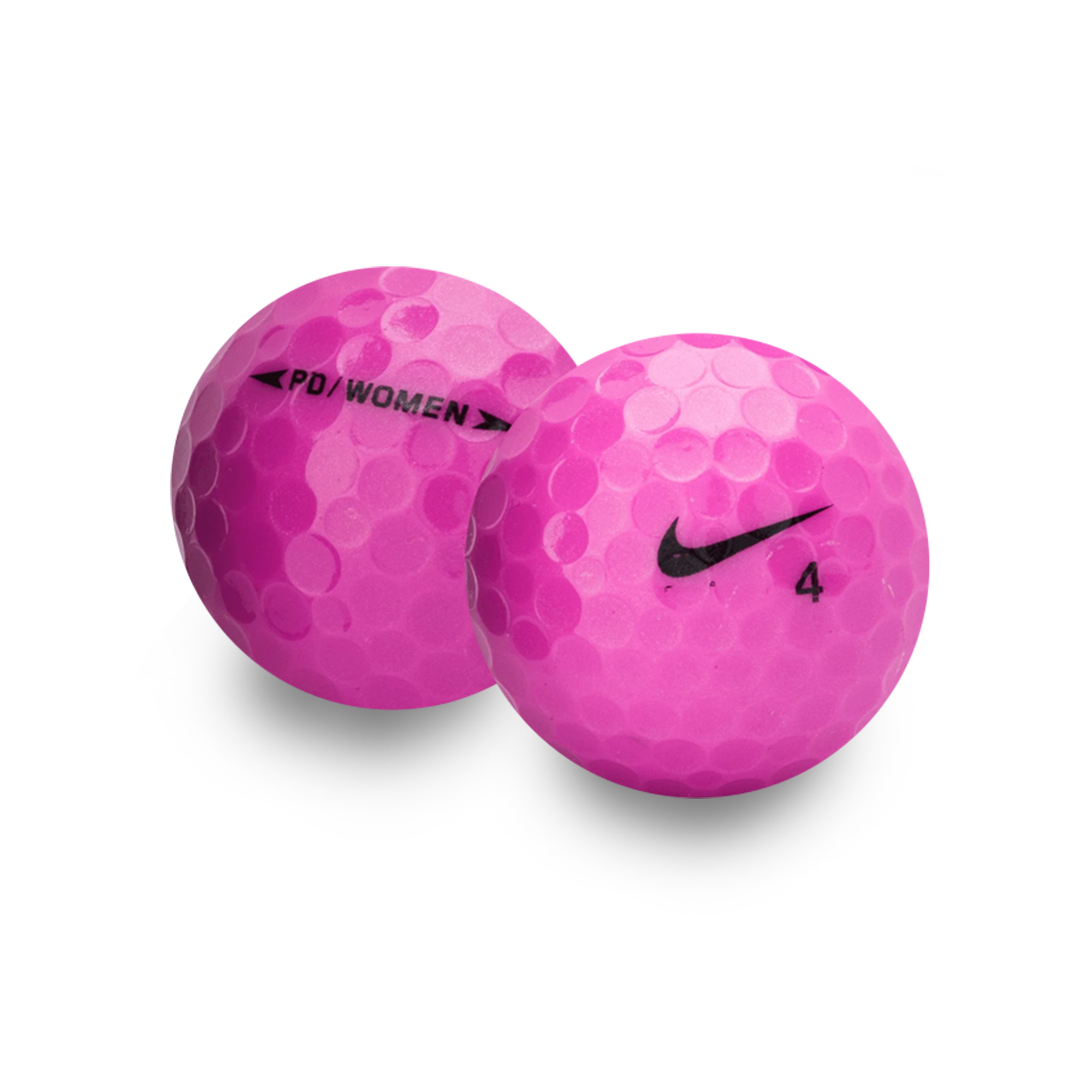 Used Nike PD Women's Purple Golf Balls - 1 Dozen