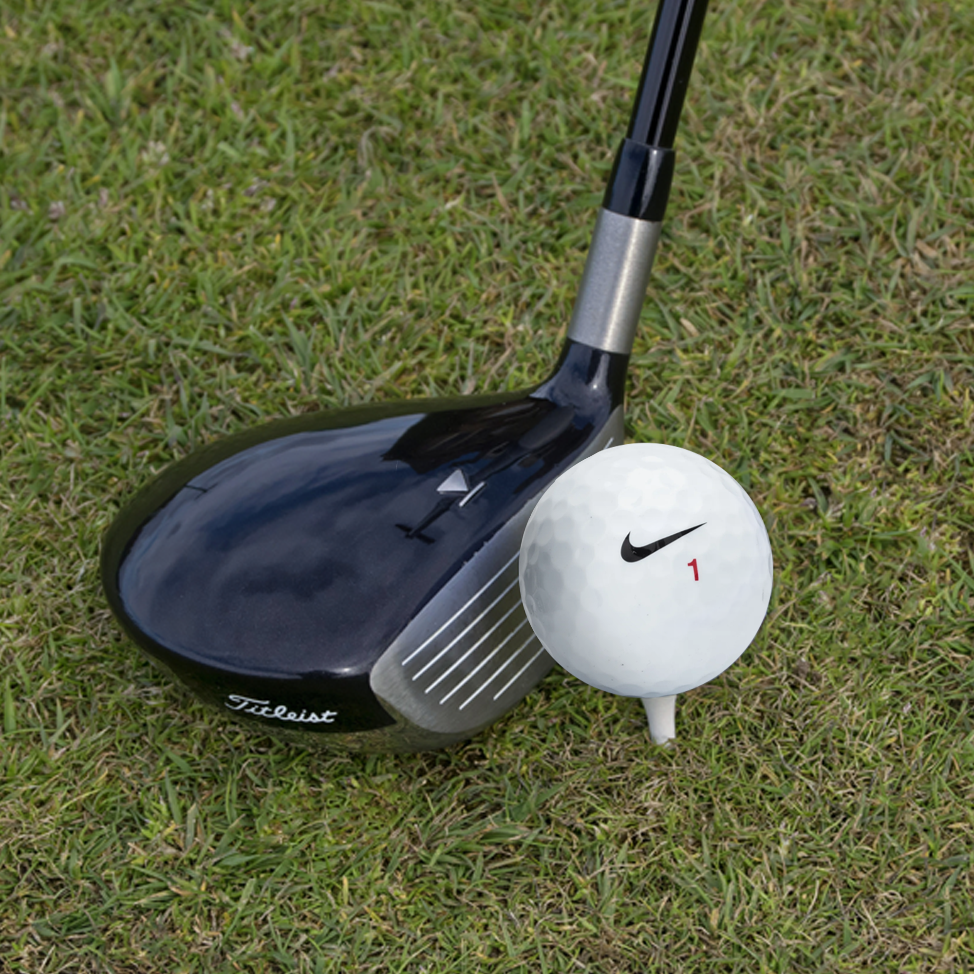 Used Nike RZN White Golf Balls - 1 Dozen