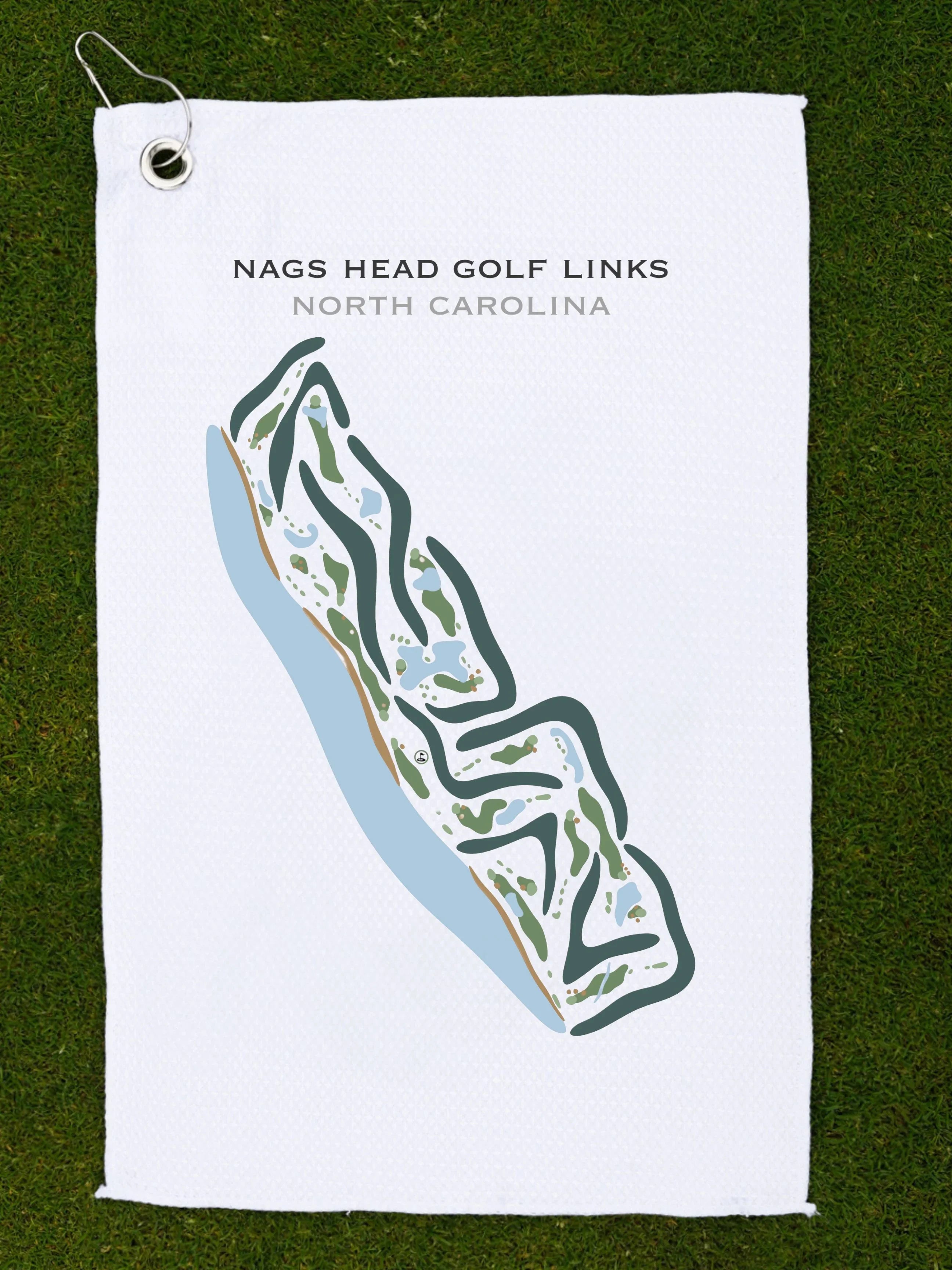 Nags Head Golf Links, North Carolina - Printed Golf Course