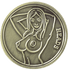 Naked Lady Heads or Tails Flip Coin Ball Marker & Hat Clip by ReadyGOLF