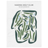 Nakoma Golf Club, Wisconsin - Printed Golf Courses