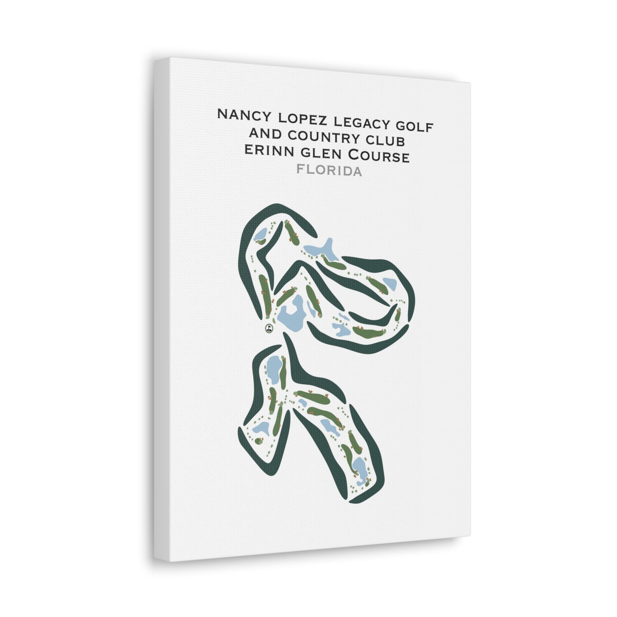 Nancy Lopez Legacy Country Club - Erinn Glen Course, Florida - Printed Golf Courses