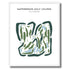 Naperbrook Golf Course, Illinois - Printed Golf Courses
