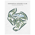 Nashawtuc Country Club, Massachusetts - Printed Golf Course