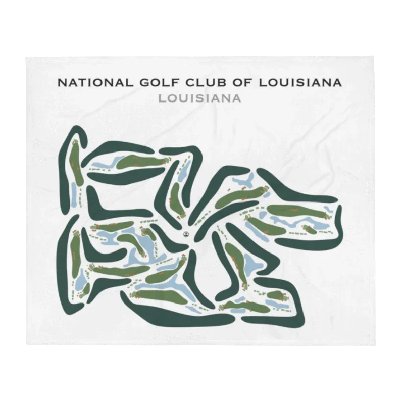 National Golf Club of Louisiana, Louisiana - Printed Golf Courses