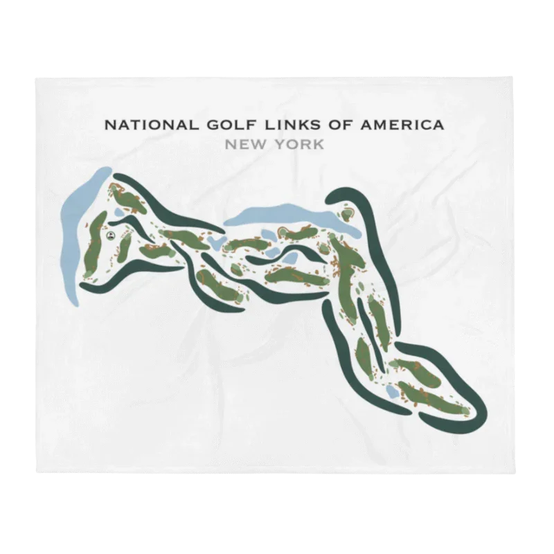 National Golf Links of America, New York - Printed Golf Courses
