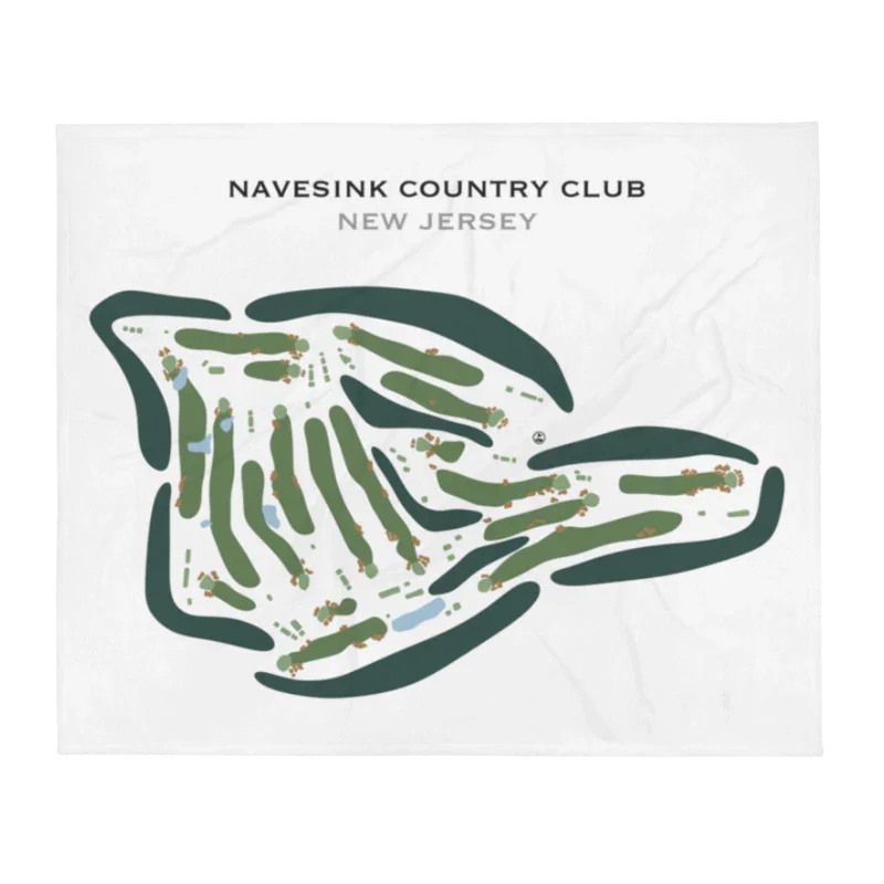 Navesink Country Club, New Jersey - Printed Golf Courses