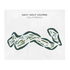 Navy Golf Course, California - Printed Golf Courses