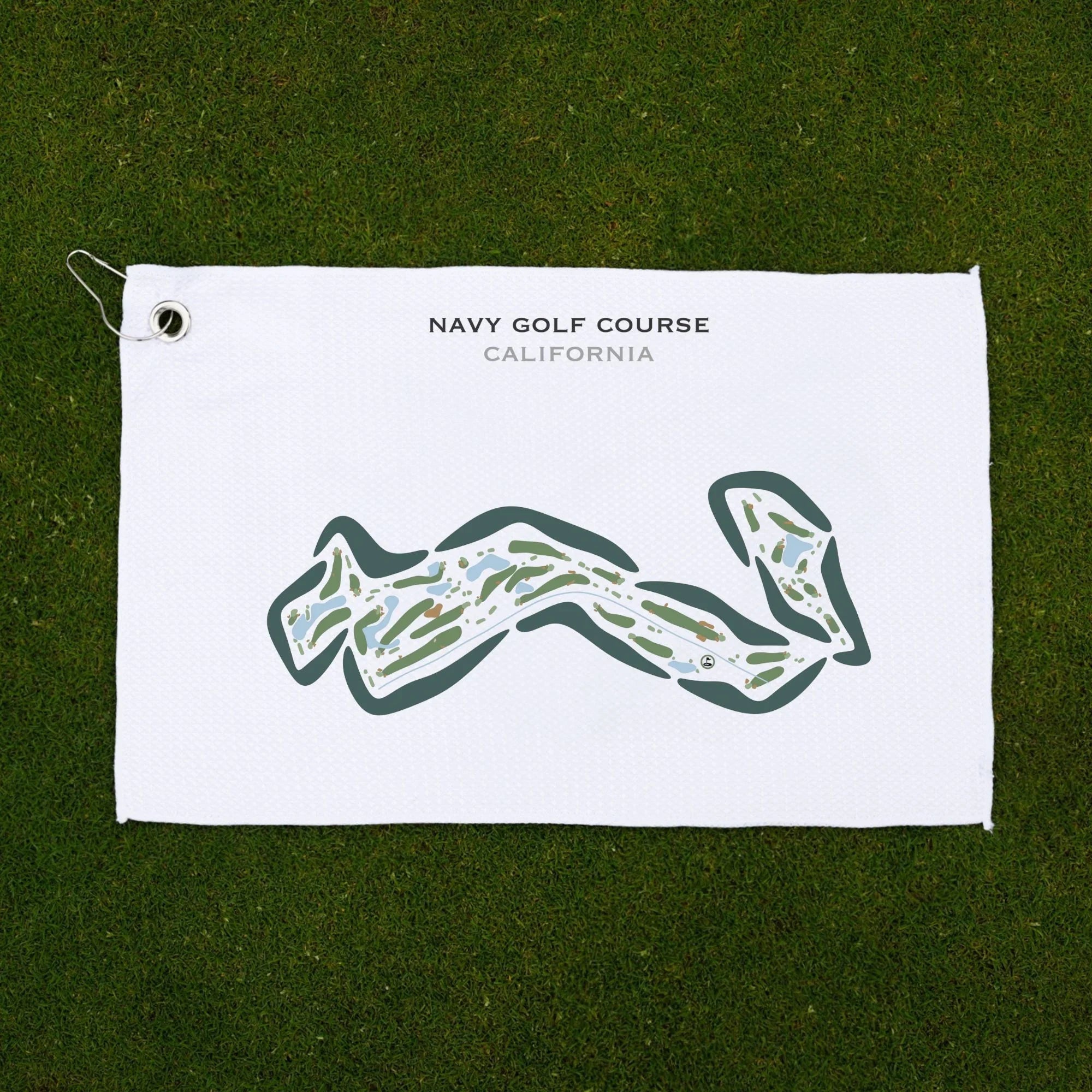 Navy Golf Course, California - Printed Golf Courses