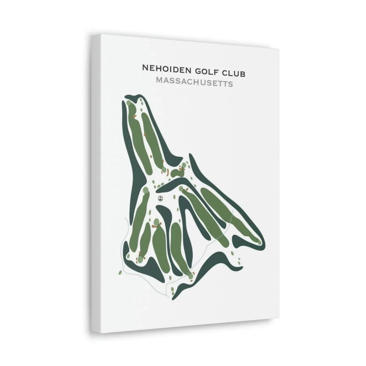 Nehoiden Golf Club, Massachusetts - Printed Golf Courses