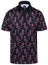 Neon Flamingos Mens Golf Polo Shirt by ReadyGOLF