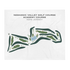 Neshanic Valley Golf Course, Academy Course, New Jersey - Printed Golf Course