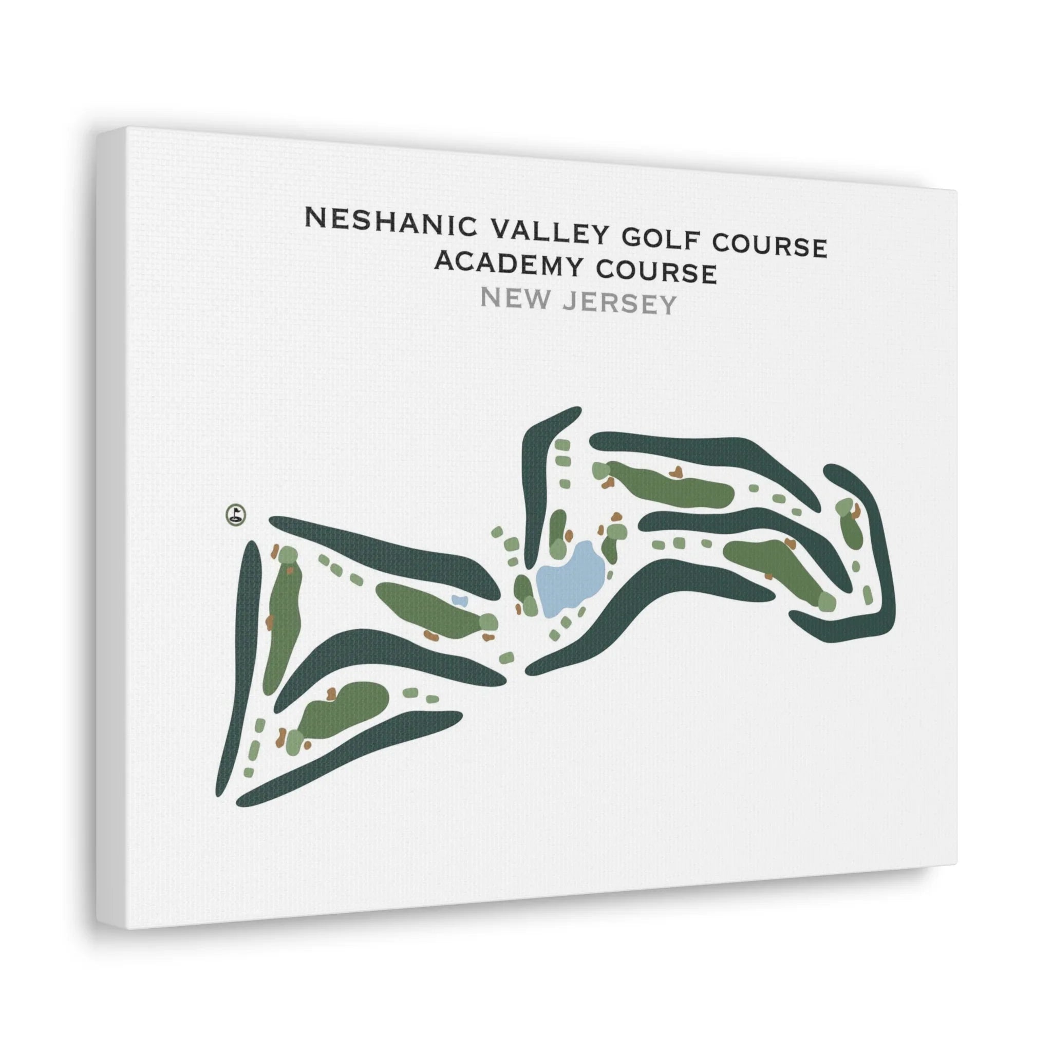 Neshanic Valley Golf Course, Academy Course, New Jersey - Printed Golf Course