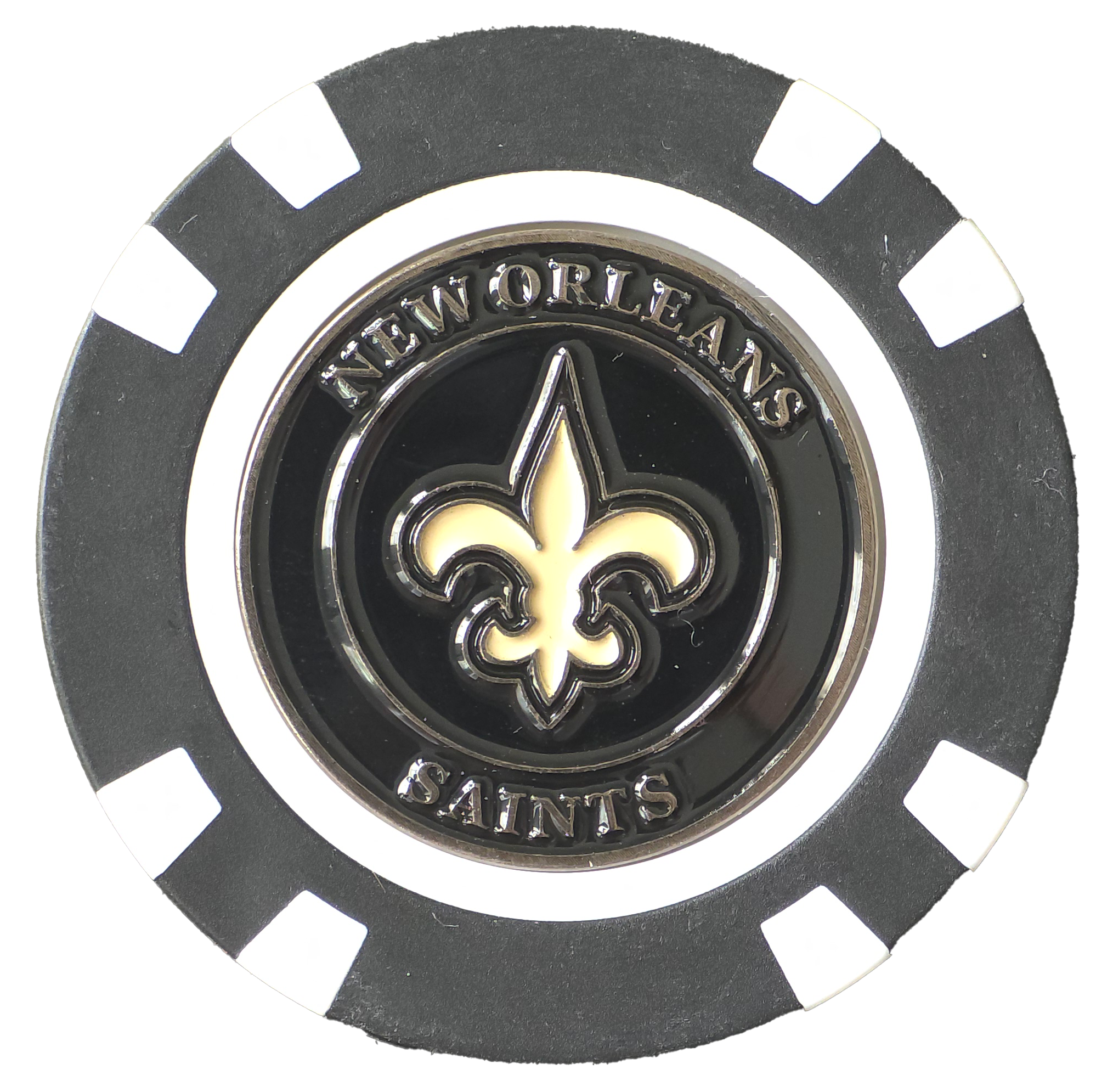 Officially Licensed New Orleans Saints Poker Chip Ball Marker