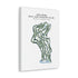 New Bern Golf & Country Club, North Carolina - Printed Golf Courses