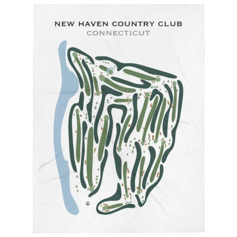 New Haven Country Club, Connecticut - Printed Golf Courses