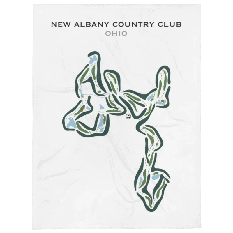 New Albany Country Club, Ohio - Printed Golf Courses