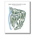 New Haven Country Club, Connecticut - Printed Golf Courses