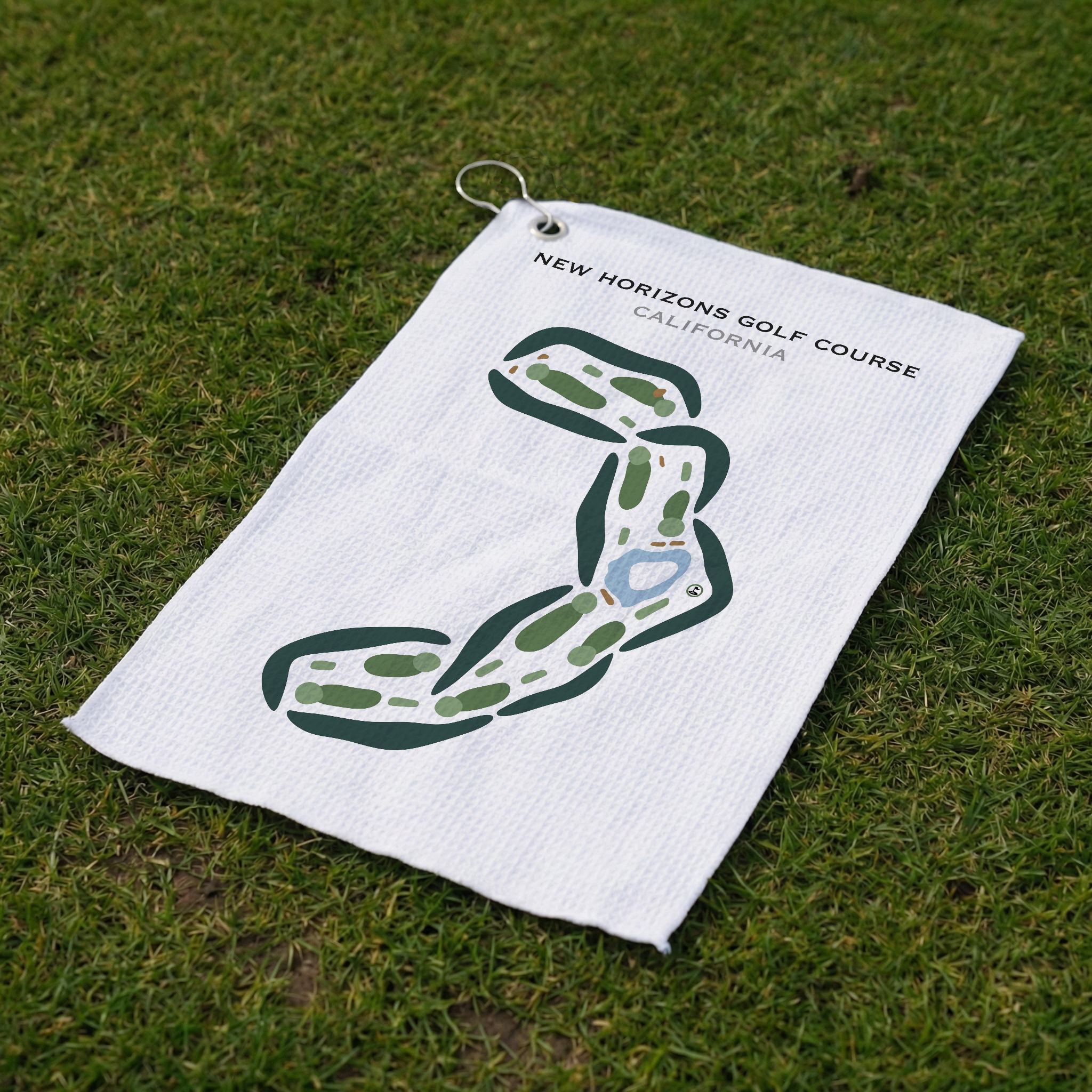 New Horizons Golf Course, California - Printed Golf Courses