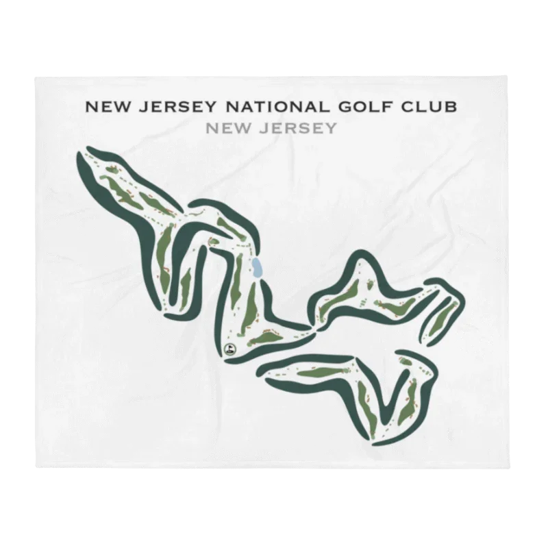 New Jersey National Golf Club, New Jersey - Printed Golf Courses
