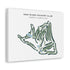 New River Country Club, North Carolina - Printed Golf Courses