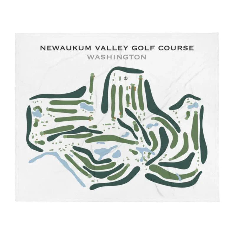 Newaukum Valley Golf Course, Washington - Printed Golf Course
