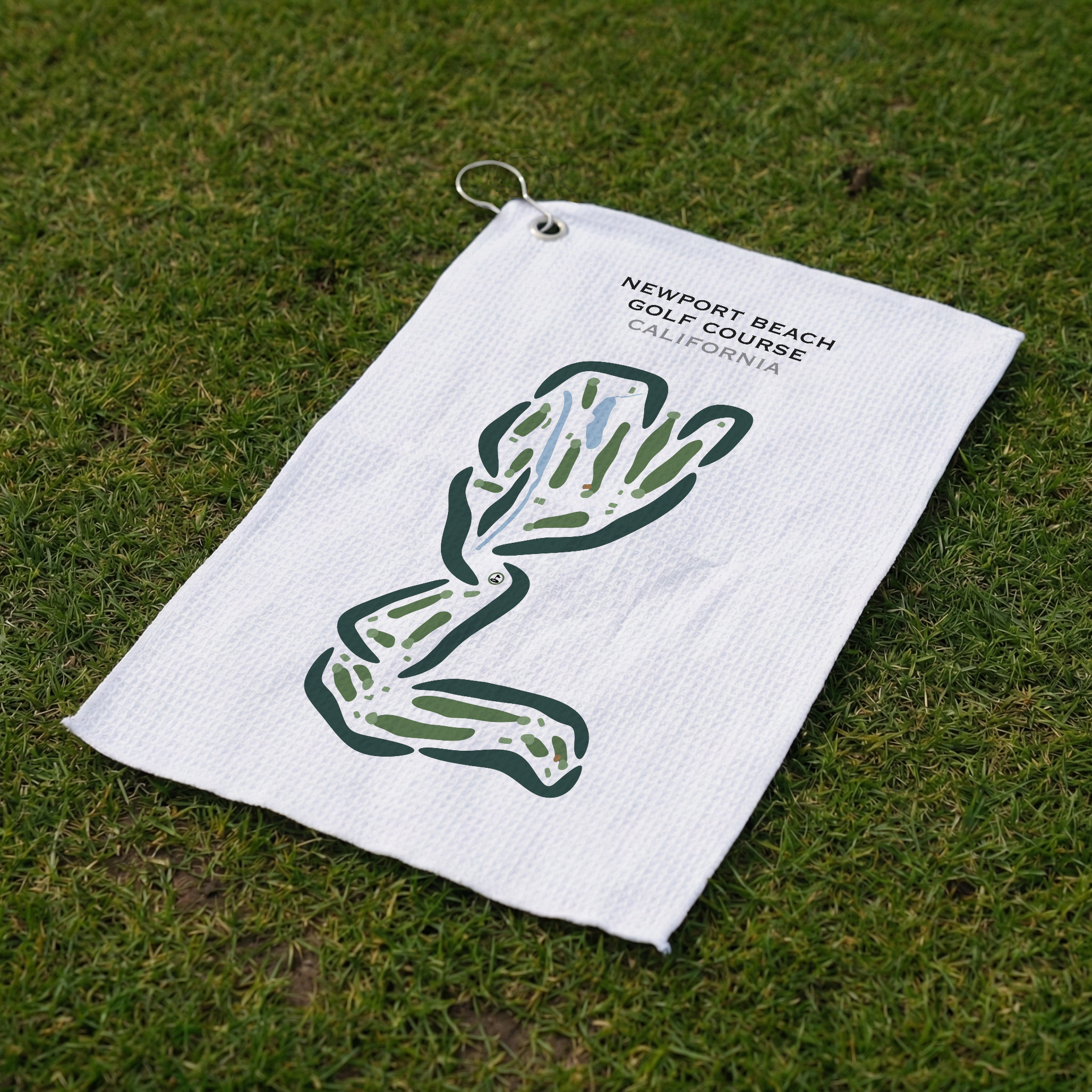 Newport Beach Golf Course, California - Printed Golf Courses