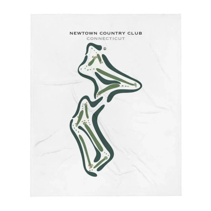 Newtown Country Club, Connecticut - Printed Golf Courses